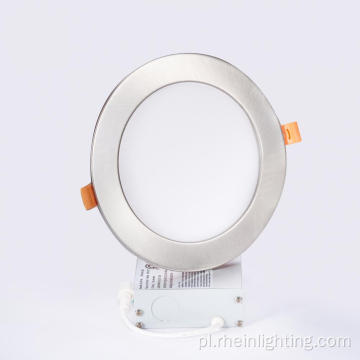 Okrągły, płaski panel LED o przekątnej 4 cali